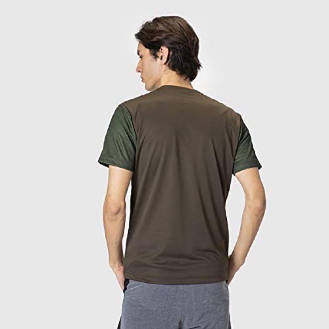 ルコックスポルティフ テニスウェア 半袖ＴシャツQTMSJA10緑 メンズL新品