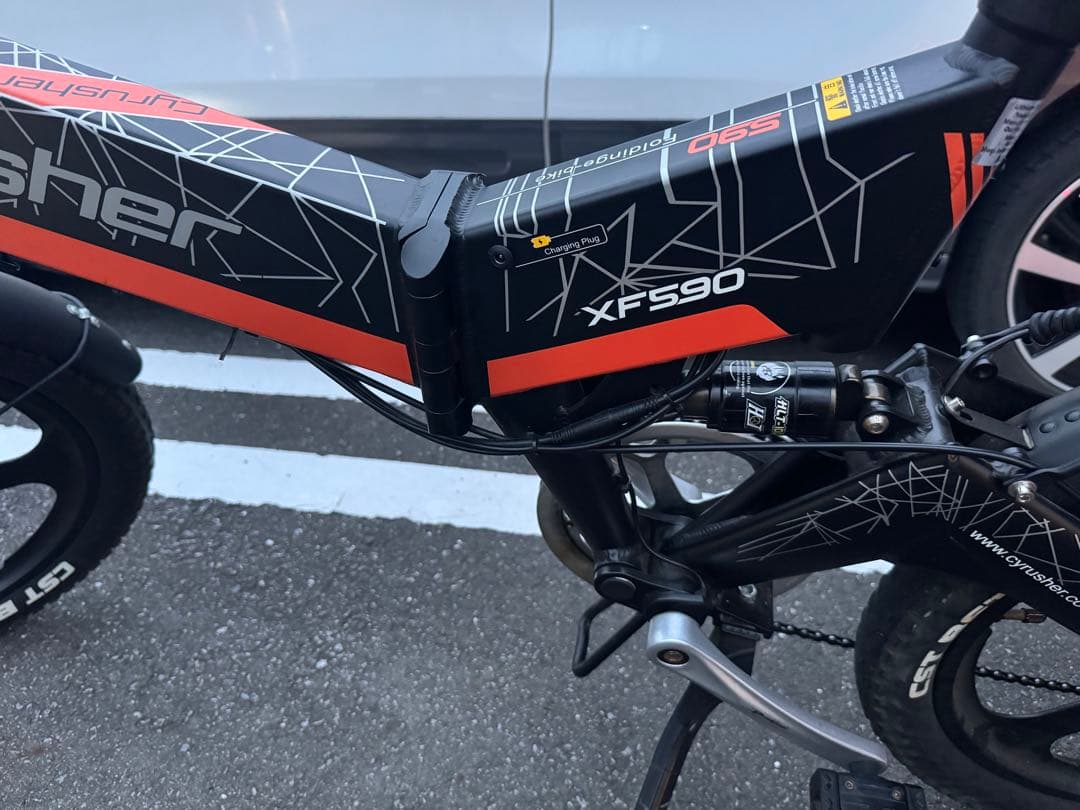 美車 Cyrusher サイラッシャー XF590 電動バイク アシスト自転車