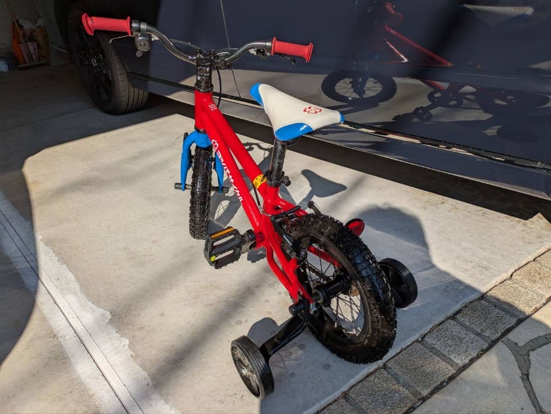 【Y※様限定】子供用自転車 赤と青 ヨツバサイクル