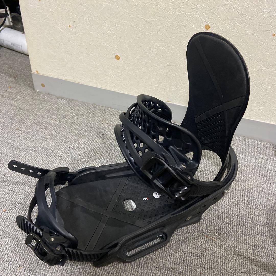 カーボンファイバー ブラック スノーボードビンディング