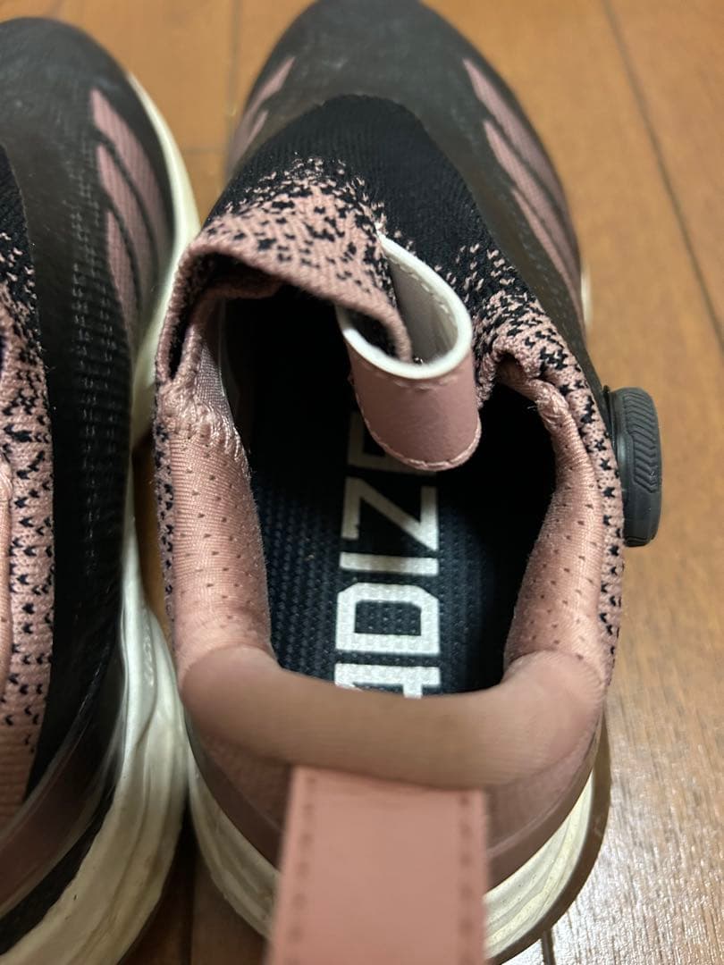 adidas ゴルフシューズ 女性用 ブラック/ピンク　23.0cm