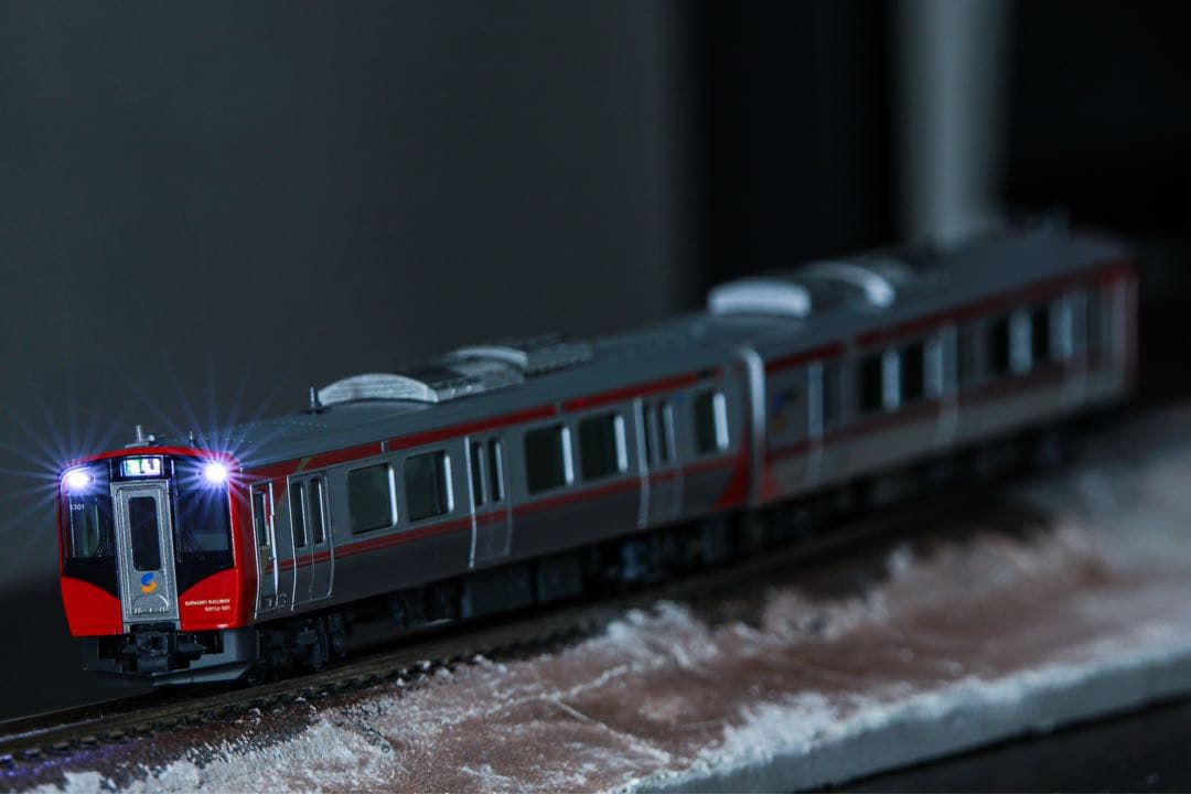 精密加工品　しなの鉄道SR1系　甲種輸送セット！
