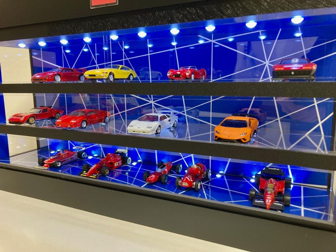 1/64展示30台可・CBU＆WH・3層式ディスプレーBOX / ネオジオラマ