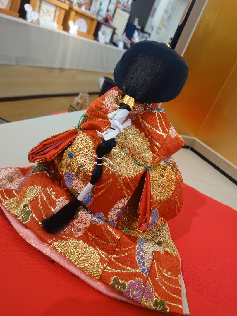 ●金襴衣装三人官女　●おひなさま　●お雛様