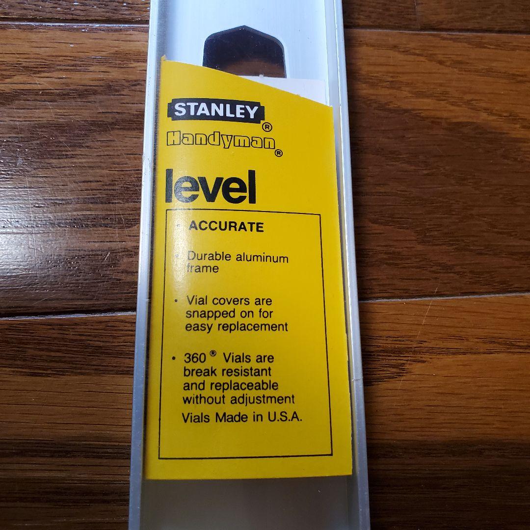 ★期間限定出品★新品未開封★STANLEY アルミニウム製ロング水平器