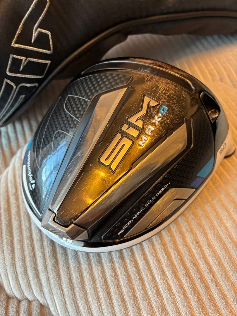 SIM MAX D シム　TYPE -D 9.0° ヘッドのみ　ヘッドカバー付き