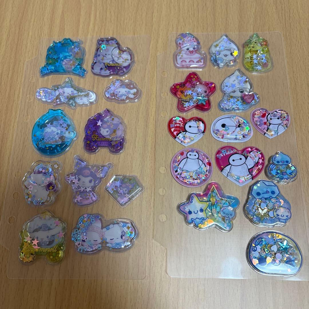 シール帳完成品　ボンボンドロップ　ちいかわ　すみっコぐらし　サンリオ