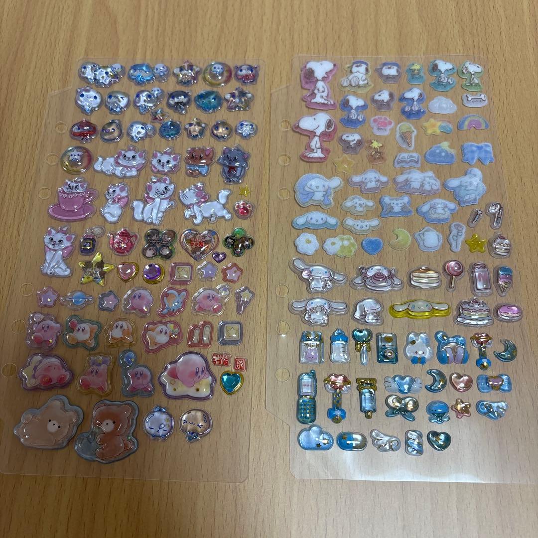 シール帳完成品　ボンボンドロップ　ちいかわ　すみっコぐらし　サンリオ