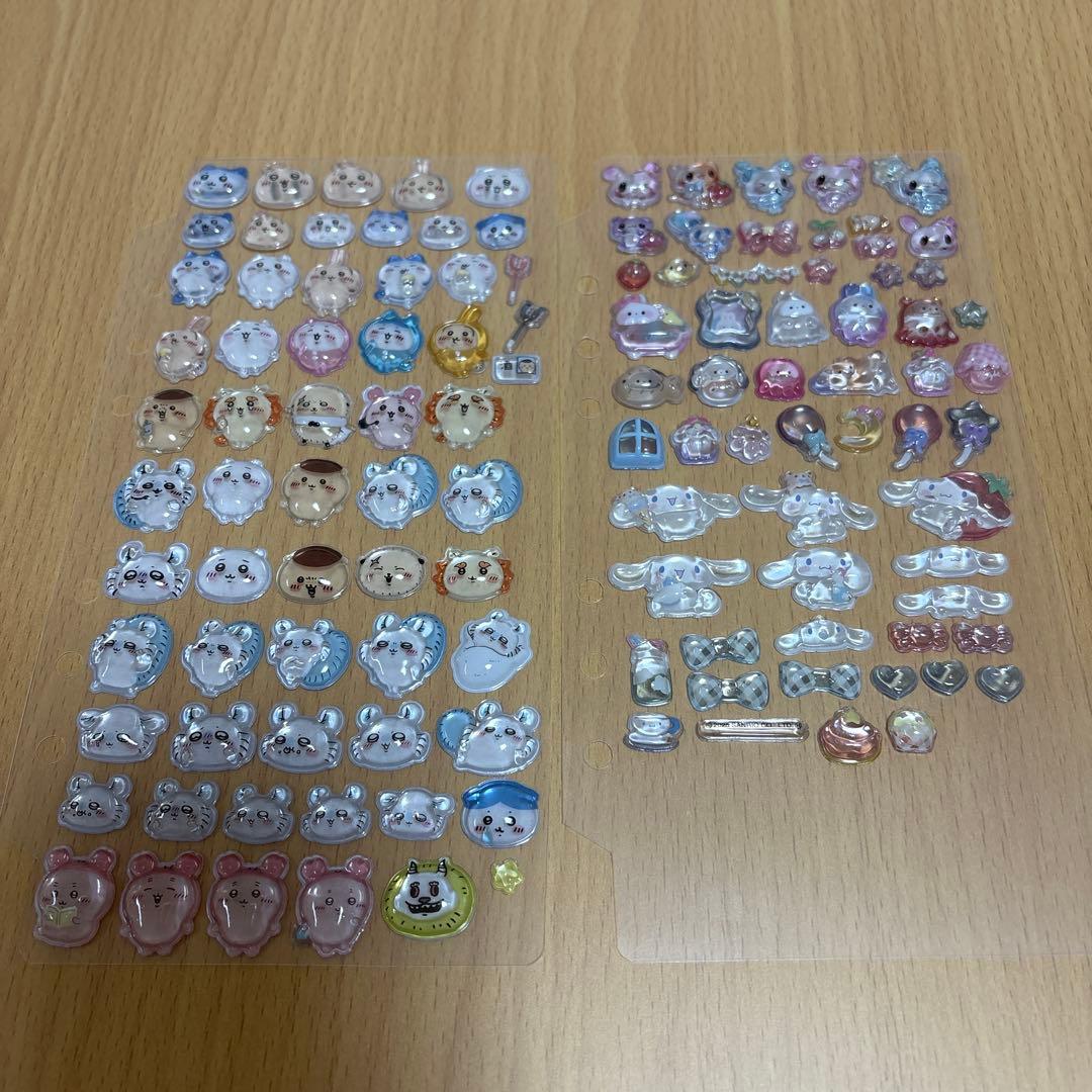 シール帳完成品　ボンボンドロップ　ちいかわ　すみっコぐらし　サンリオ