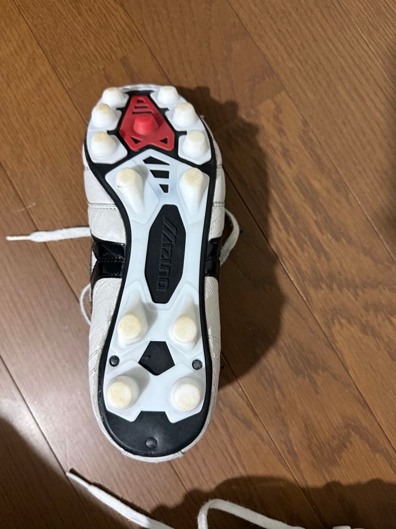 Mizuno サッカーシューズ スパイク ホワイト/ブラック