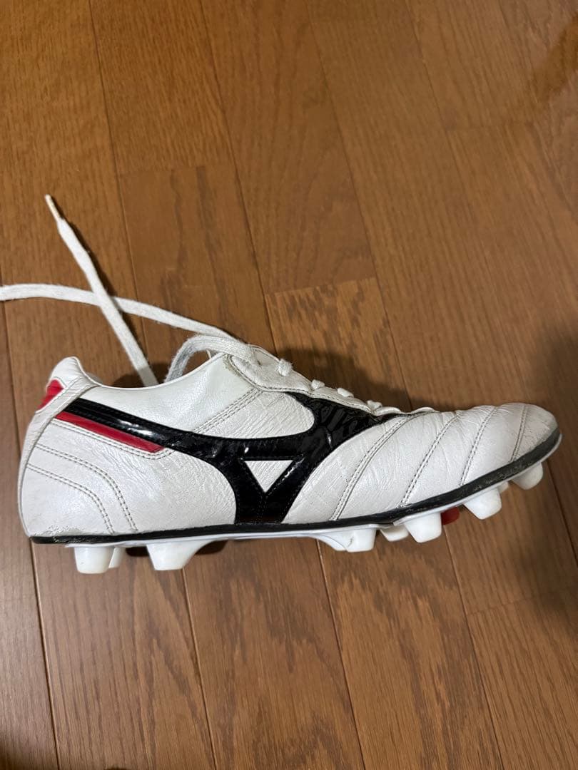 Mizuno サッカーシューズ スパイク ホワイト/ブラック