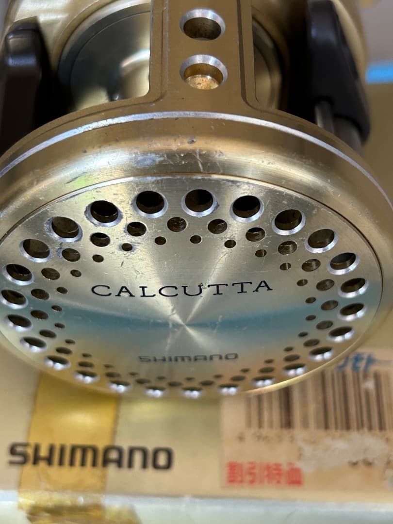 シマノ96カルカッタ201XT左ハンドル名機リール