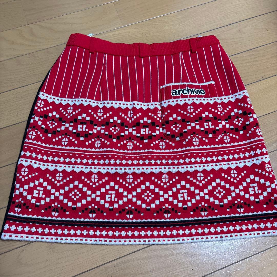 アルチビオ　archivio セットアップ　セーター　スカート　ニット