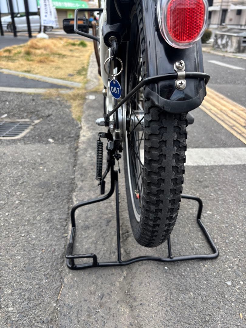 067 中古20㌅ Panasonic電動アシスト自転車　8Ah 大阪