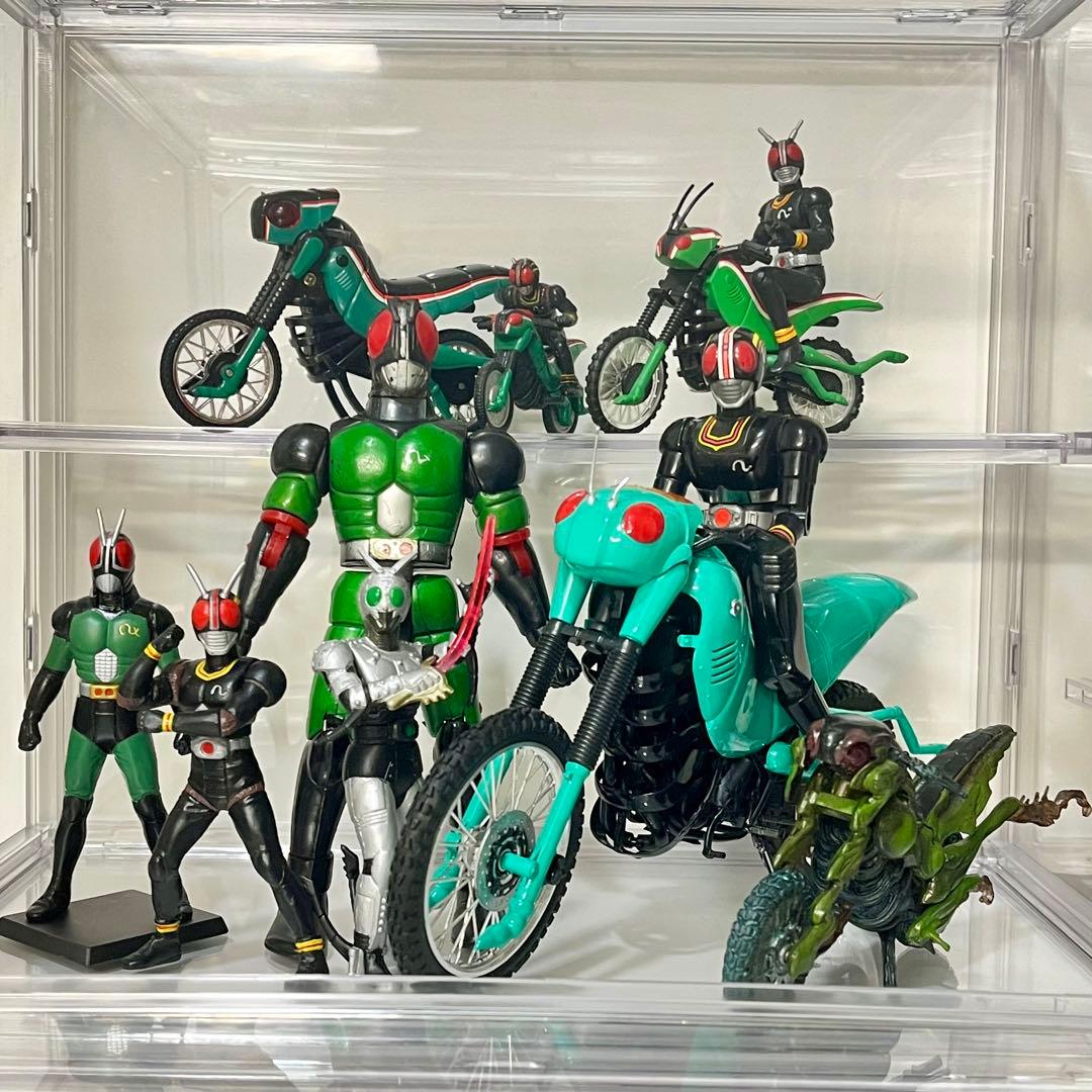 【希少】仮面ライダーブラックRX 超合金 カッとび バトルホッパー 他 当時物