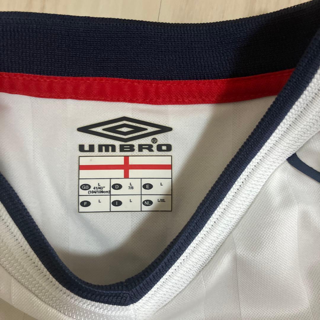 Umbro イングランド代表　2002W杯　サッカーレプリカ