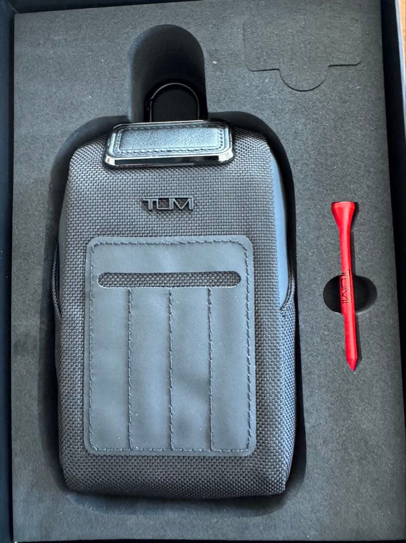 TUMI ゴルフ・ポーチ・ウィズ・ティー