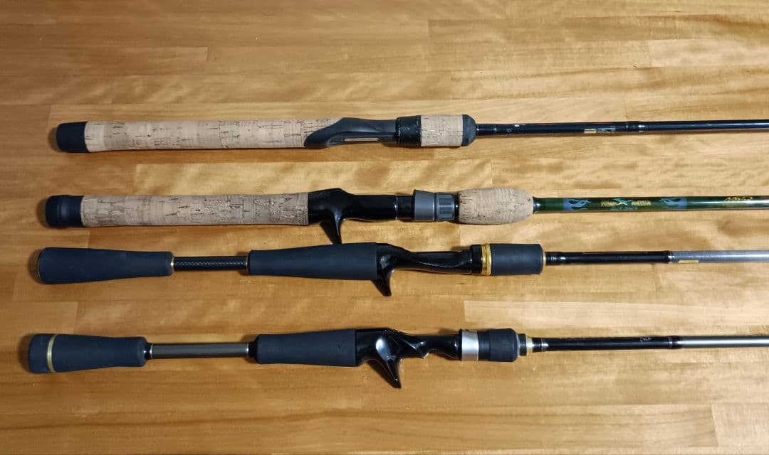 Fenwick Steel Hawk 、ノリーズ　ロードランナー、等4本セット