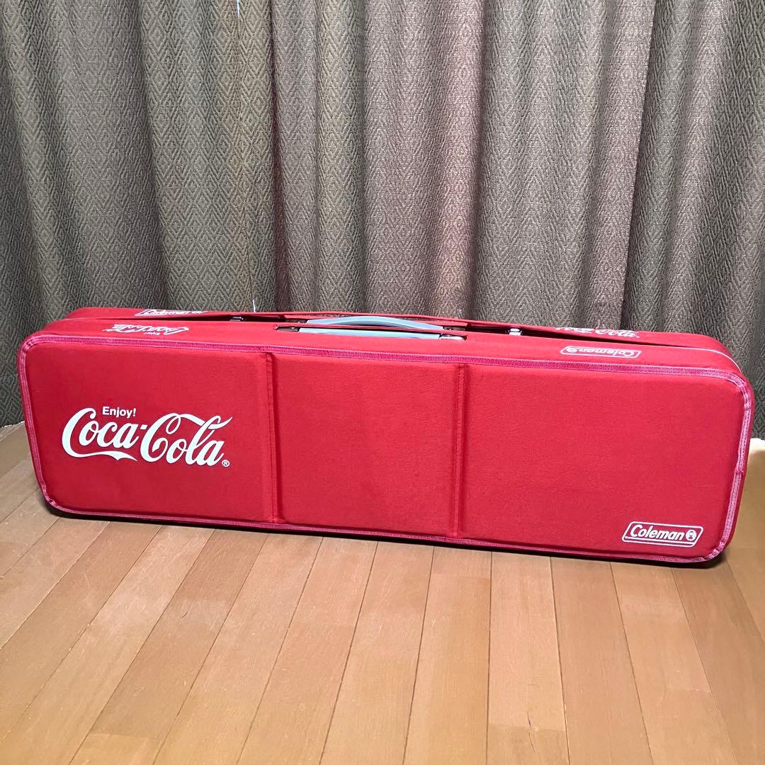⭐️非売品⭐️コカコーラ×コールマン コラボ商品‼️ ピクニックベンチ　アウトドア