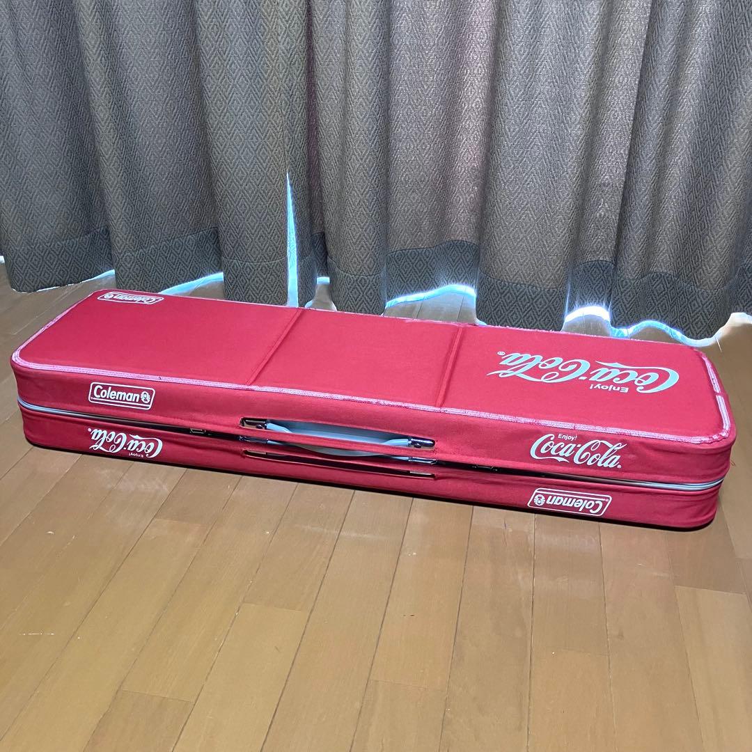 ⭐️非売品⭐️コカコーラ×コールマン コラボ商品‼️ ピクニックベンチ　アウトドア