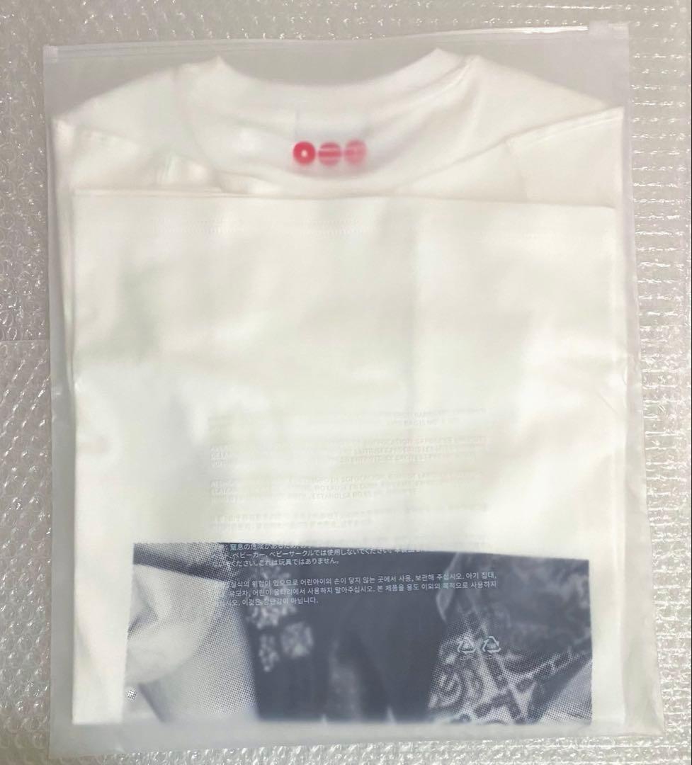 BTS アリラン 公式Tシャツ ジョングク JK グク 顔T Lサイズ ①