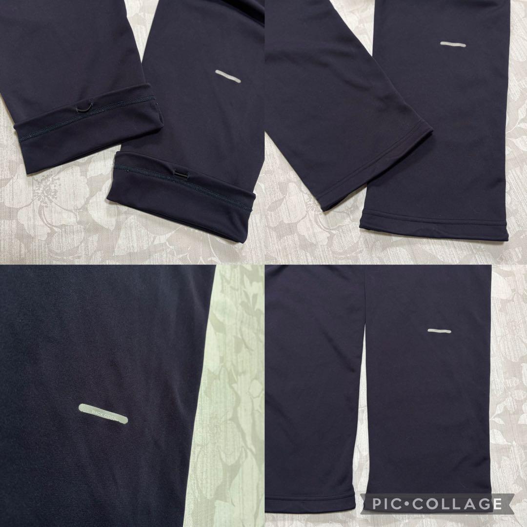 asics トレーニングパンツ　ジャージ下（M）ネイビー系スポーツ　ロゴプリント