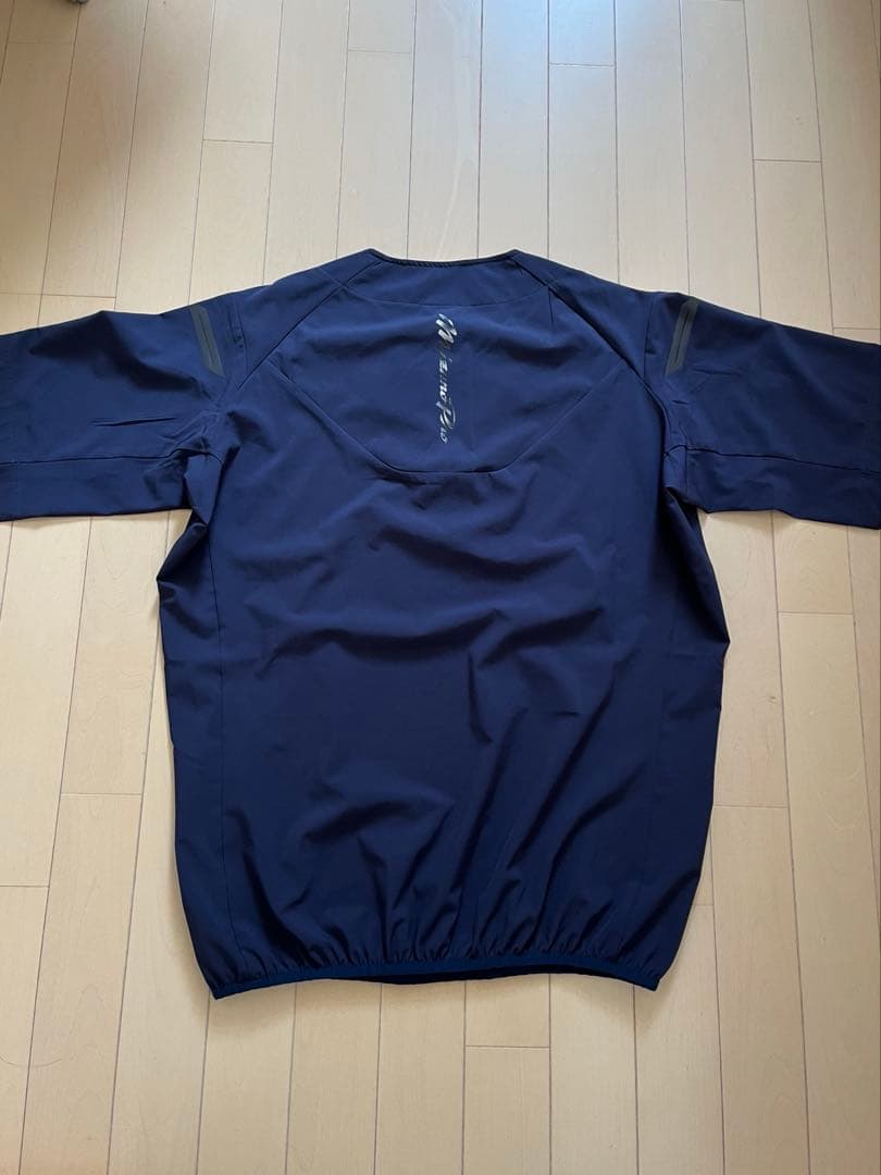 Mizuno Proネイビー ハーフジップシャツ