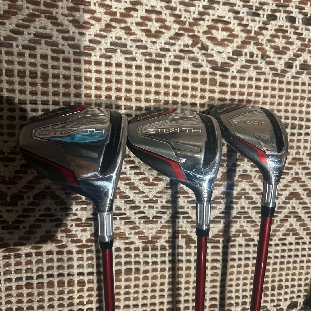 テーラーメイド　ステルス　レディース　3本セット