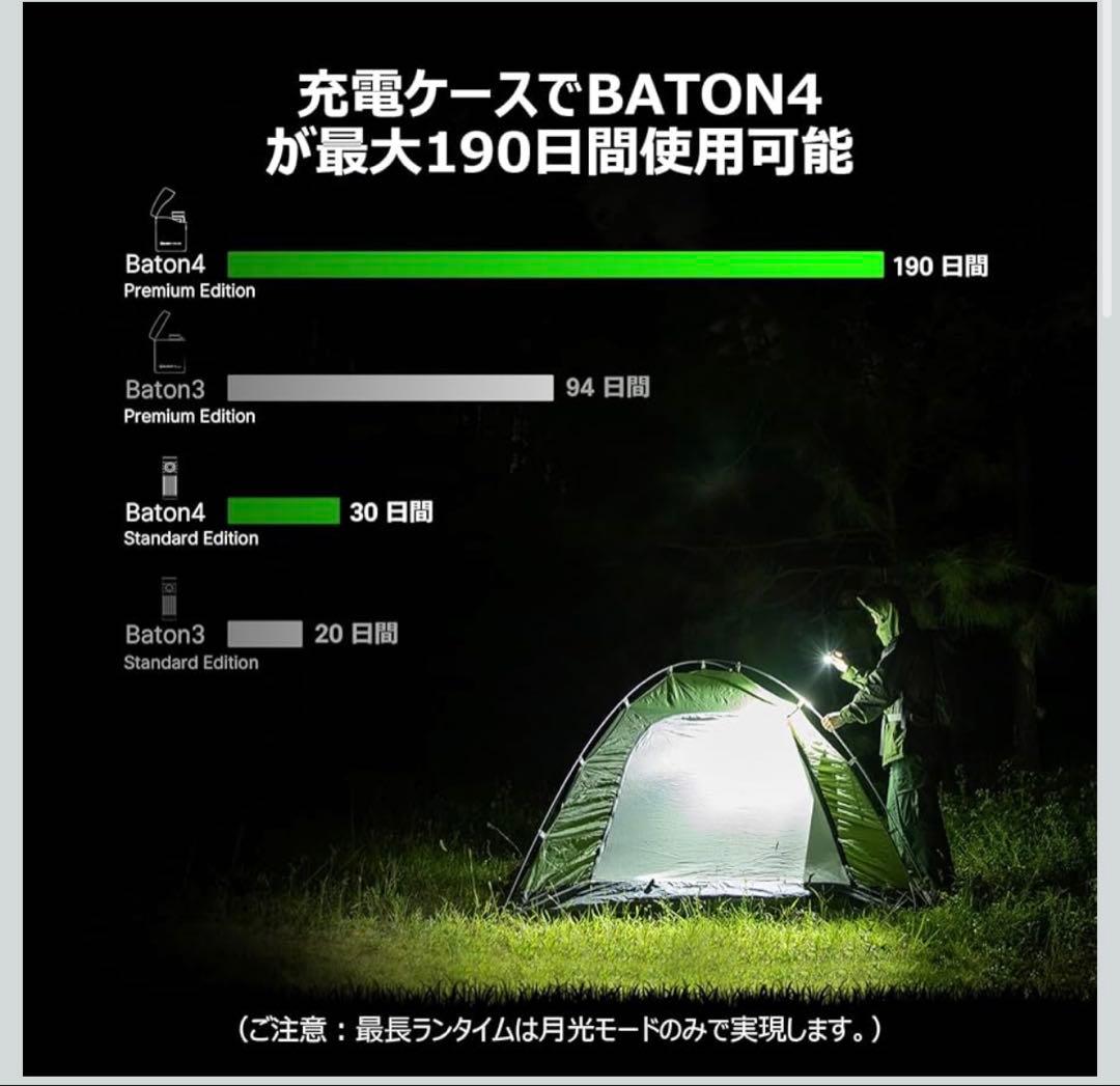 Olight Baton 4 懐中電灯　オーライト　最終値下げ