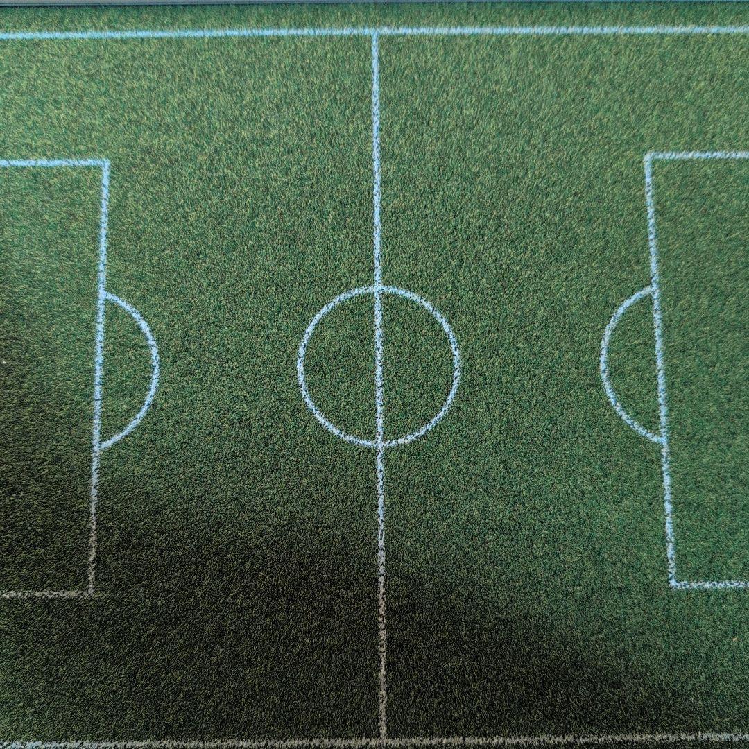 サッカーフィールド ディスプレイ ケース付き