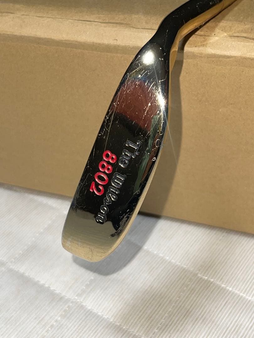 激レア見た事無い　名器ウィルソン8802 パター フルゴールドメッキWilson
