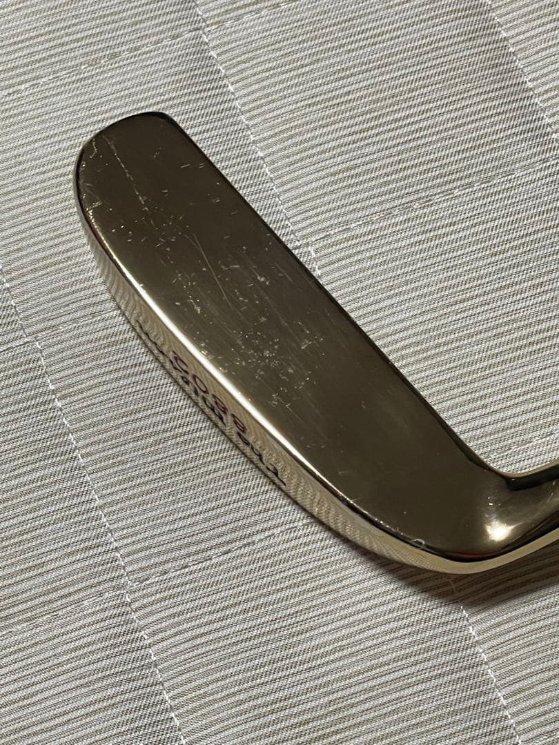 激レア見た事無い　名器ウィルソン8802 パター フルゴールドメッキWilson