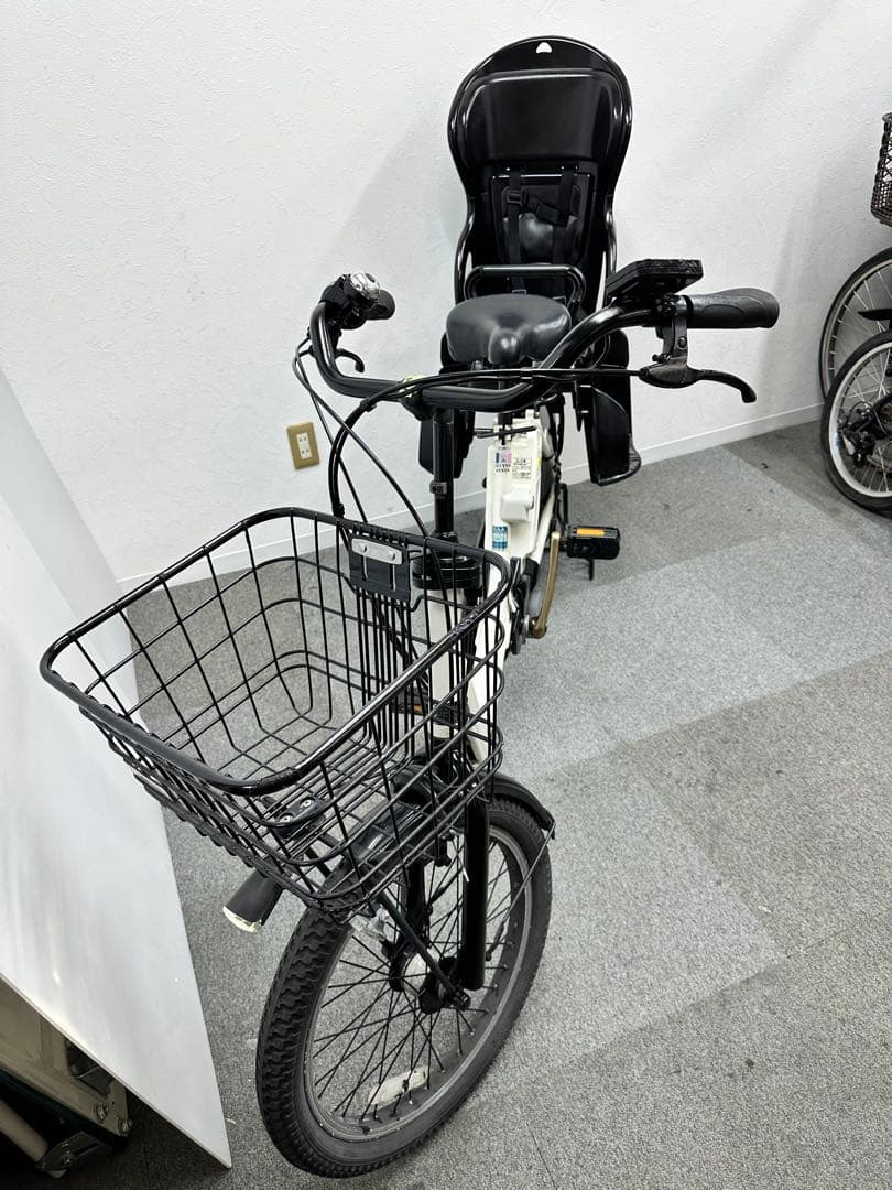 人気な車種　パナソニックギュットアニーズ　子供乗せシート付き電動アシスト自転車