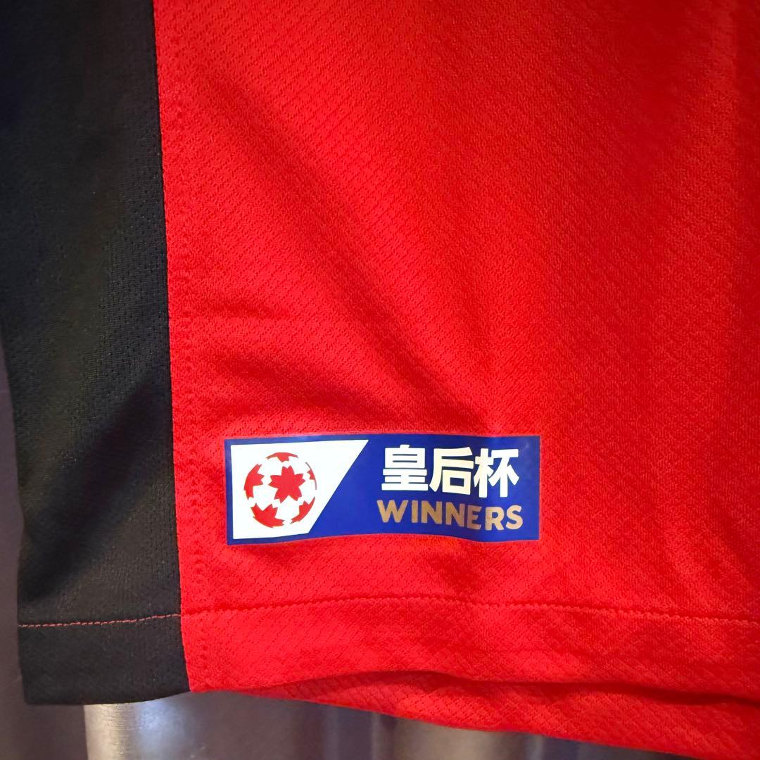 浦和レッズレディース25-26シーズンユニフォームXL 皇后杯優勝ワッペン付き