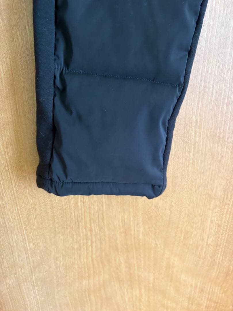 LUXE PLUS パディング入り ブラックパンツ　XL