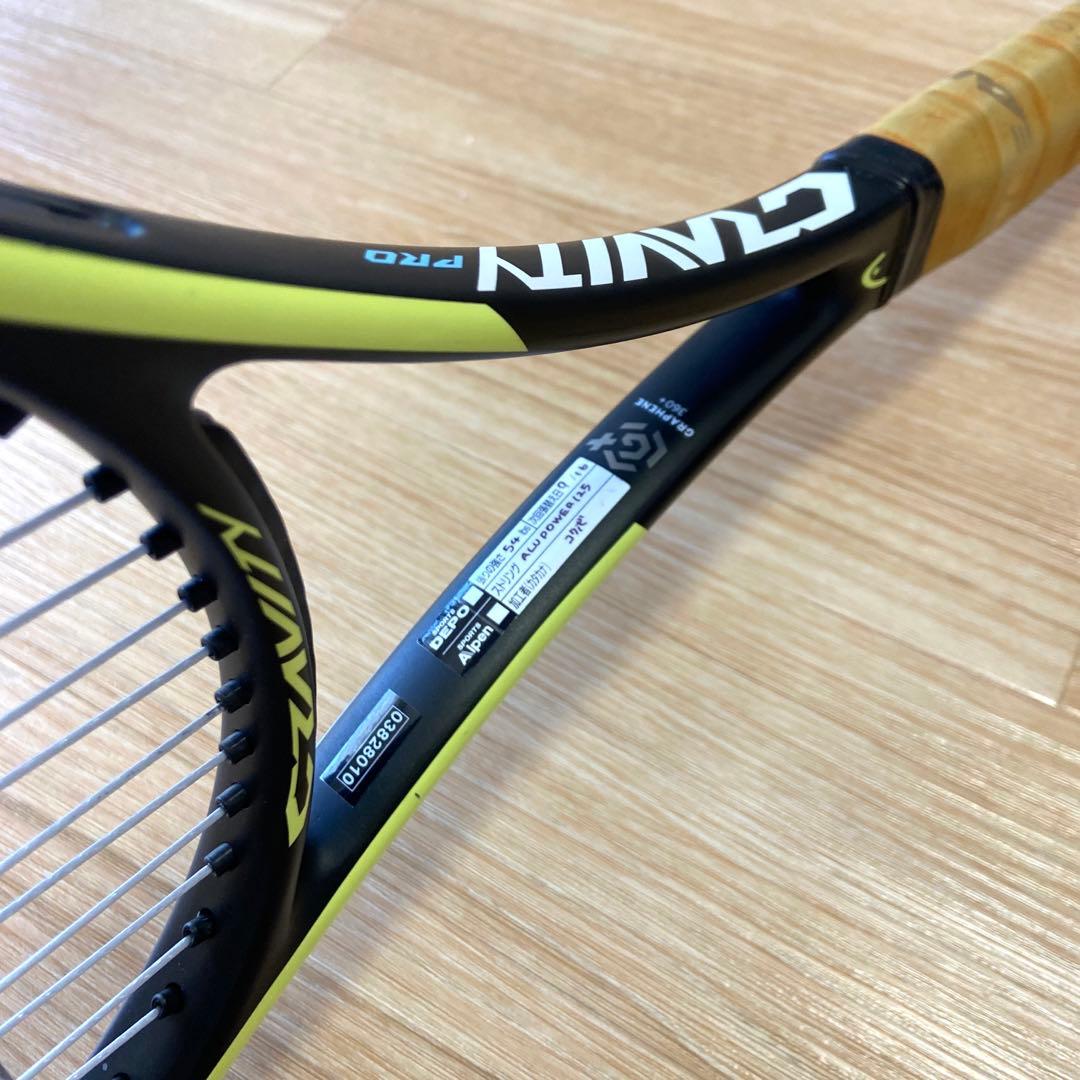 【最終値下げ!!】HEAD GRAVITY PRO TGT344.4プロストック
