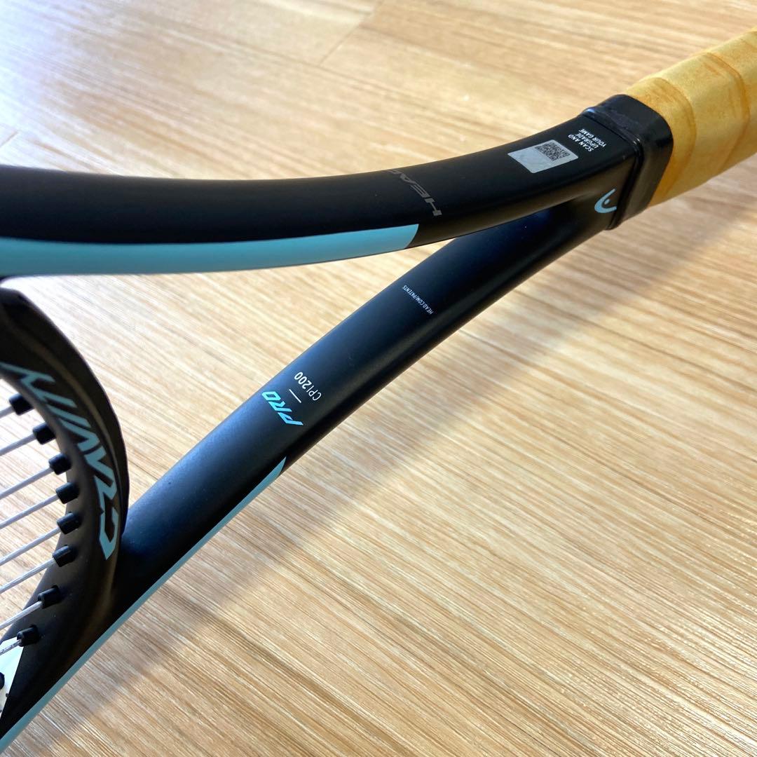 【最終値下げ!!】HEAD GRAVITY PRO TGT344.4プロストック