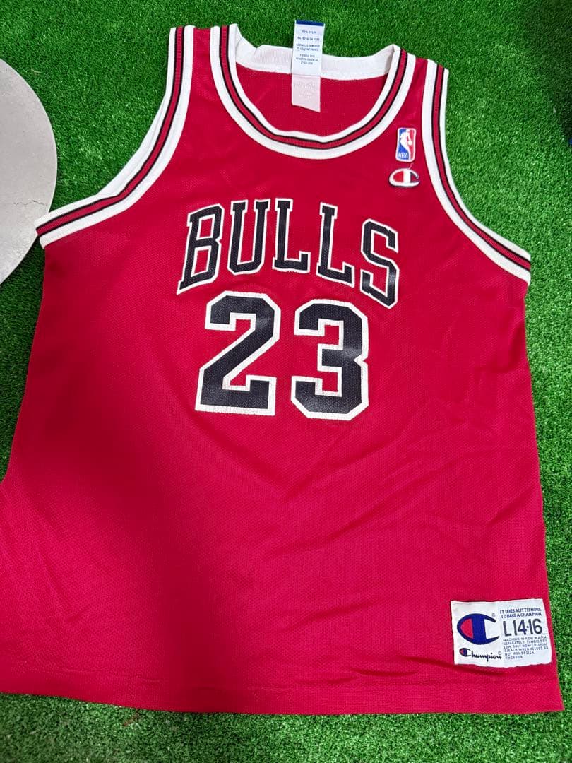Champion Bulls Jordan 23 タンクトップ　ビンテージ