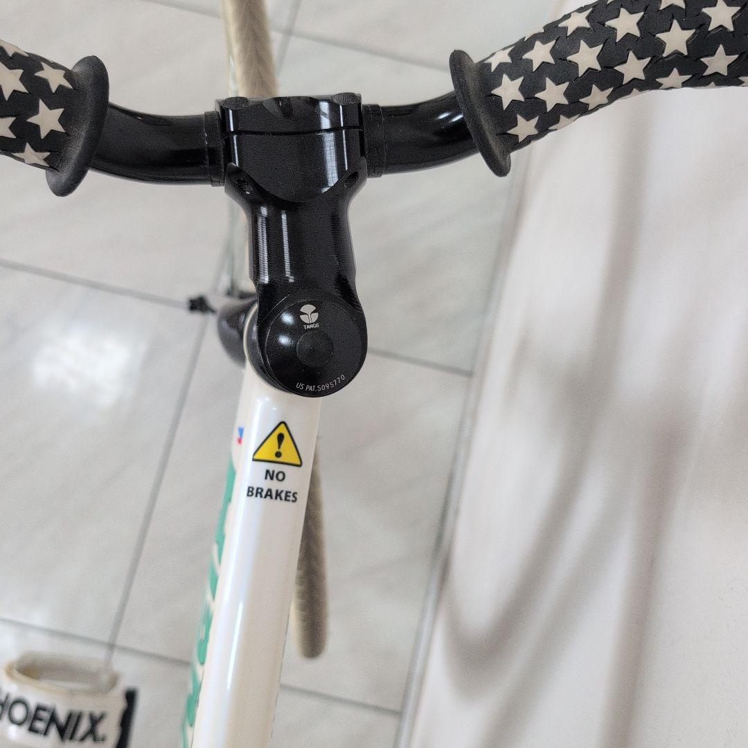 極美品Bianchi日本未発売ピストバイク自転車フレーム白トラックイタリア