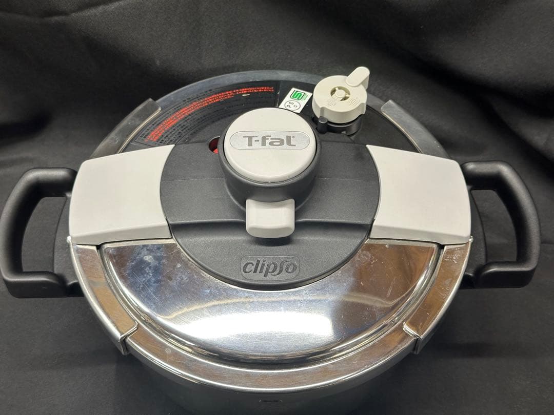 【USED美品】T-fal クリプソ　ベーシック　圧力鍋　4.5L 22cm