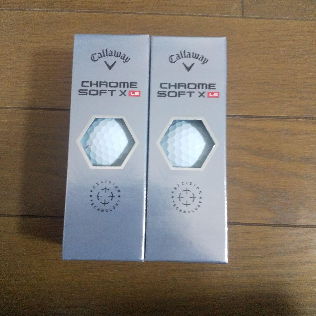 ゴルフボール18個 Chrome Tour、 Chrome Soft X LS