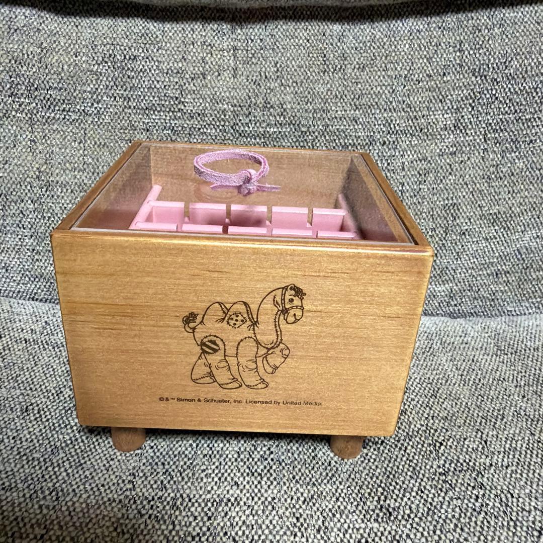 ラガディアン&アンディ　木製　収納ケース　ジュエリーケース