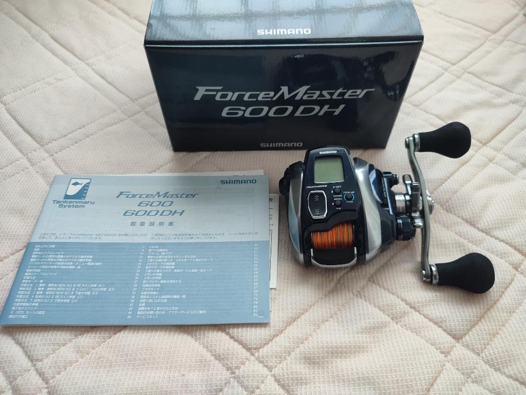 フォースマスター ForceMaster 600DH 電動リール 美品