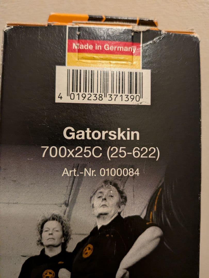 CONTINENTAL GATORSKIN ブラック/700X25C 2セット