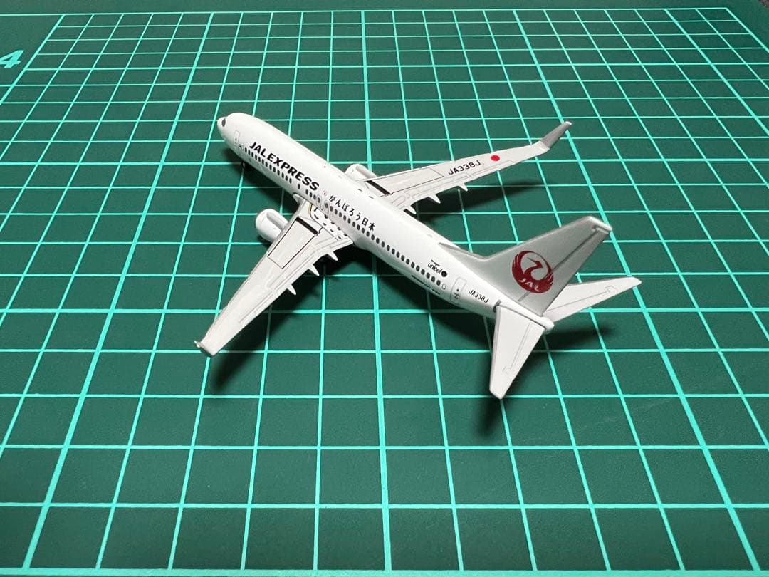 1/400 JAL旅客機コレクション B737-800 がんばろう日本