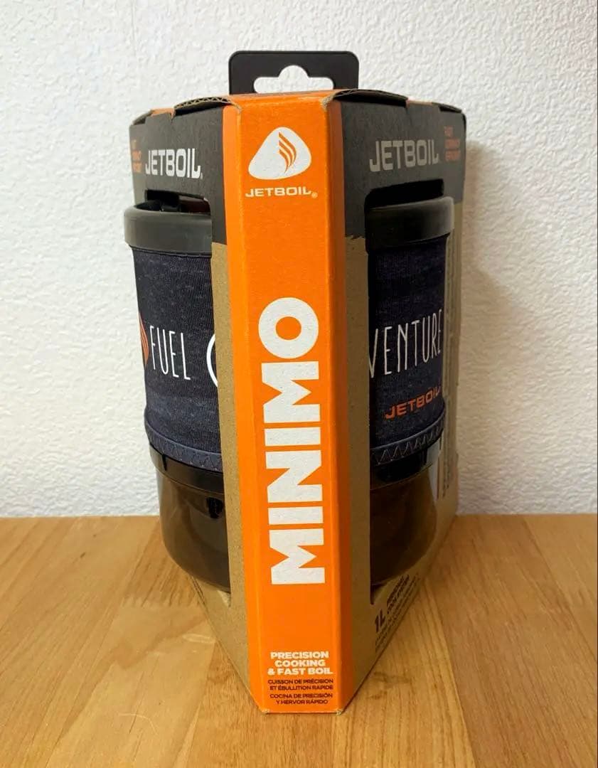 明日まで割引中！JETBOIL MINIMO 1L シングルバーナー レシピ本付