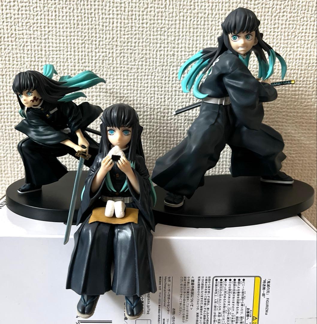 鬼滅の刃　レア品　時透無一郎　プライズフィギュア　3点セットまとめ売り