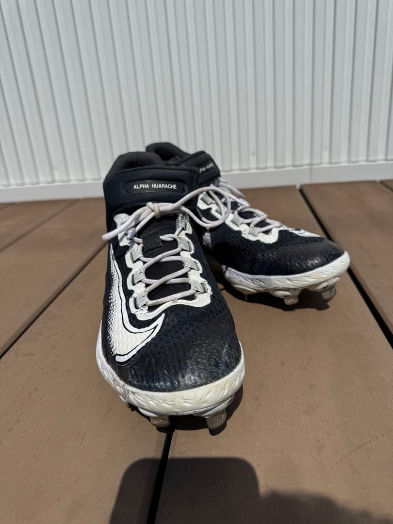 NIKE ALPHA HURACHE スパイク　ネイビー