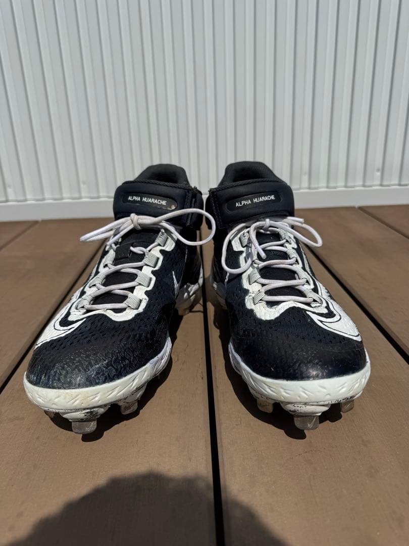 NIKE ALPHA HURACHE スパイク　ネイビー