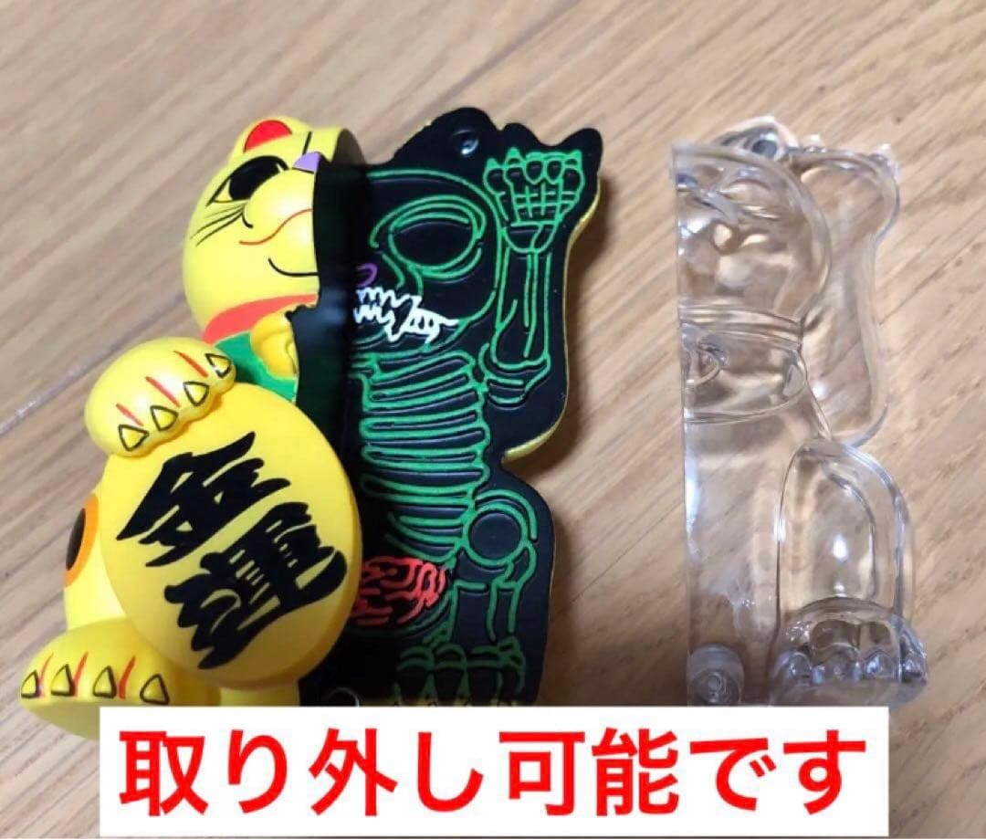 希少 kouun neko 50 招き猫 フィギュア スカル スケルトン 6種